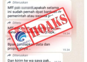 [HOAKS] : Hati-hati Program Dana Hibah Mengatasnamakan Ditjen Bimas Islam